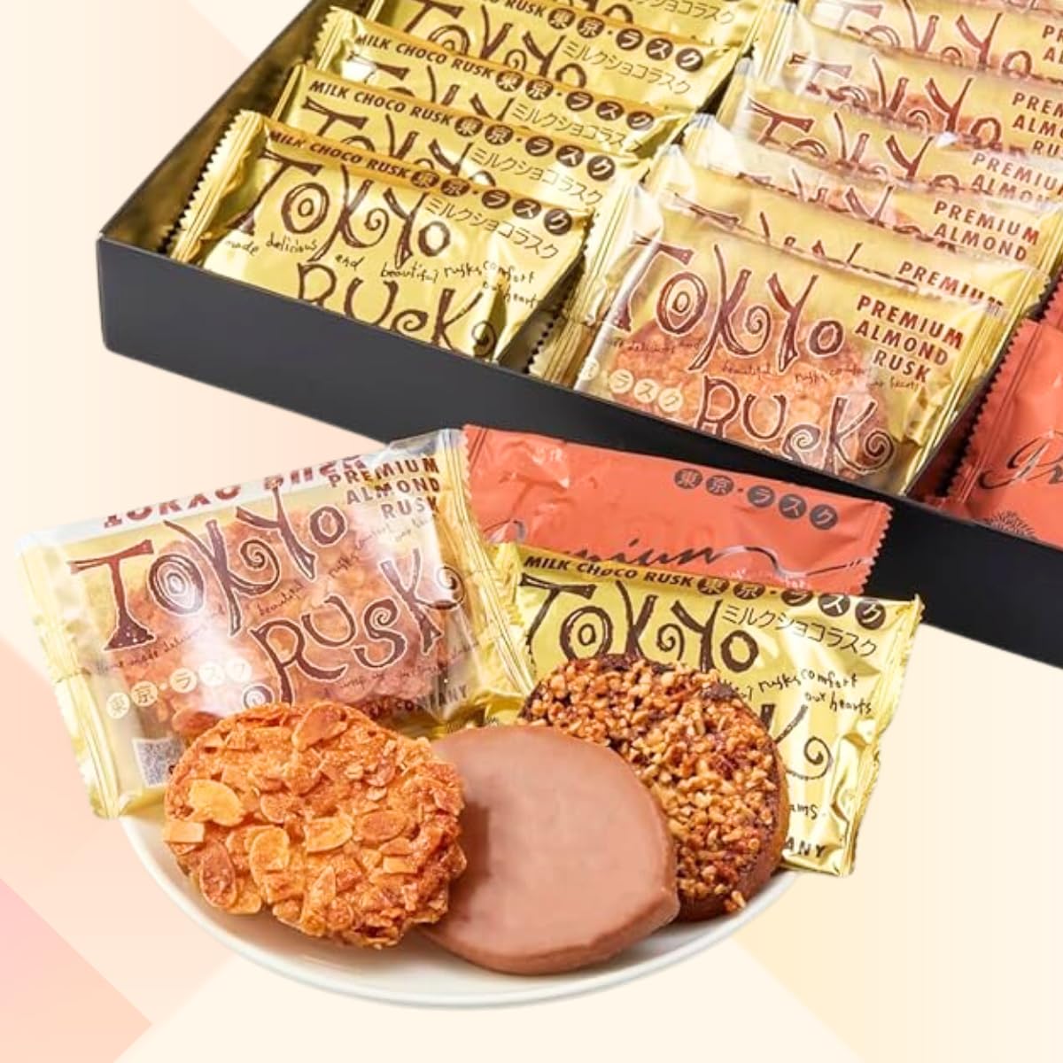お菓子セレクト Amazon.co.jp: 【公式】東京ラスク セレクトギフト22枚入 東京土産の